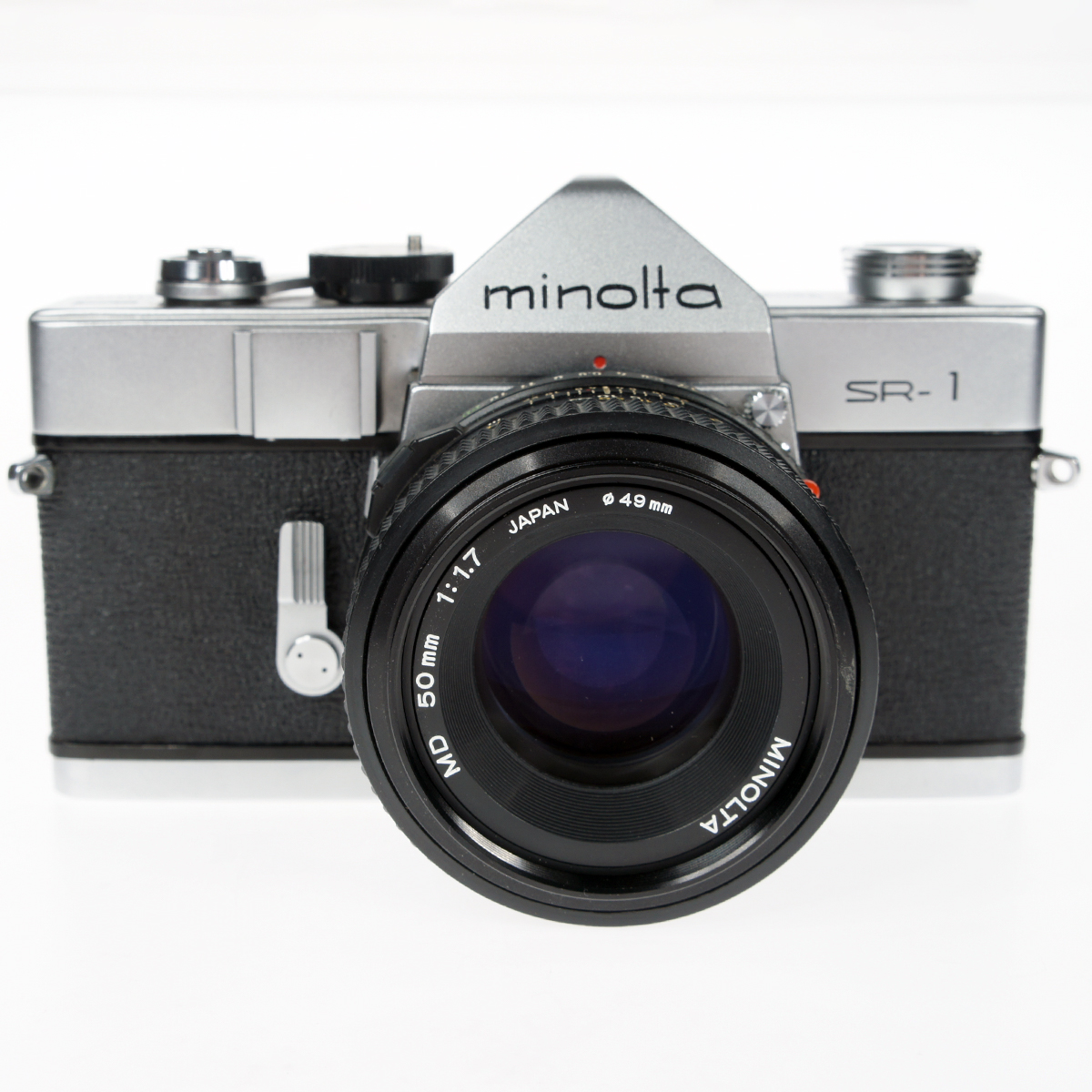 Huidige Chirurgie redactioneel Minolta SR-1 35mm Film Camera + 50mm/f1.7